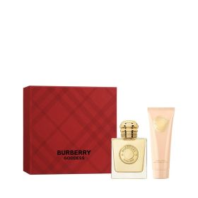 BURBERRY GODDESS 2 PCS SET FOR WOMEN: 1.6 EAU DE PARFUM SPRAY + 2.5 BODY LOTION (HARD)