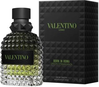 VALENTINO UOMO BORN IN ROMA GREEN STRAVAGANZA 1.7 EAU DE TOILETTE SPRAY