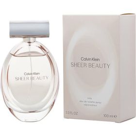 CALVIN KLEIN SHEER BEAUTY by Calvin Klein EDT SPRAY 3.4 OZ